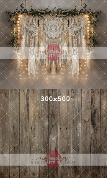 "Boho Mood" Kombi Backdrop Winter / Weihnachten ed-f-2510