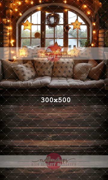 "Golden Nook - Close up" Kombi Backdrop Winter / Weihnachten ed-f-2530
