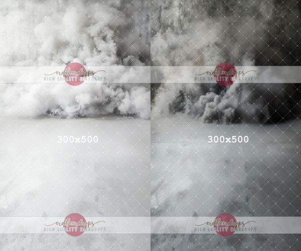 "Smokey Duo" Kombi Fotohintergrund Set 15% Rabatt ed-h-787 und ed-h-786