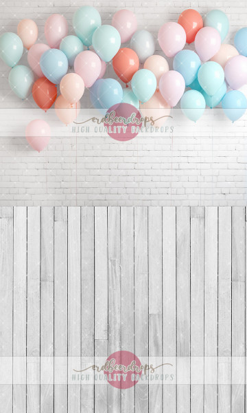 Fotografie Hintergrund All-In-One ed-h-733 Pastel Balloons