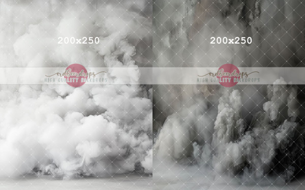 "Smokey Duo" Fotohintergrund-Set, 15% Rabatt ed-x-068 und ed-x-069
