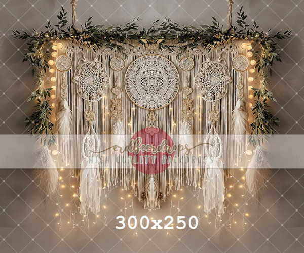 "Boho Mood" Backdrop Winter / Weihnachten ed-f-2509
