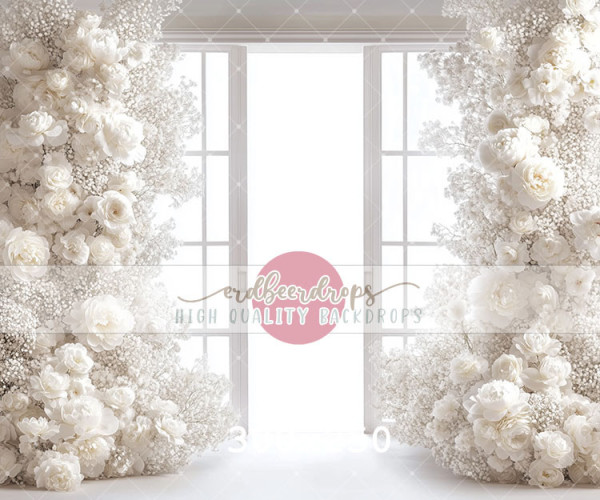 "Etheral Blooming" Fotohintergrund, florale Fotokulisse ed-a-166