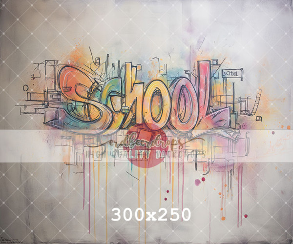 Backdrop ed-c-278 "Graffiti Wall 2"