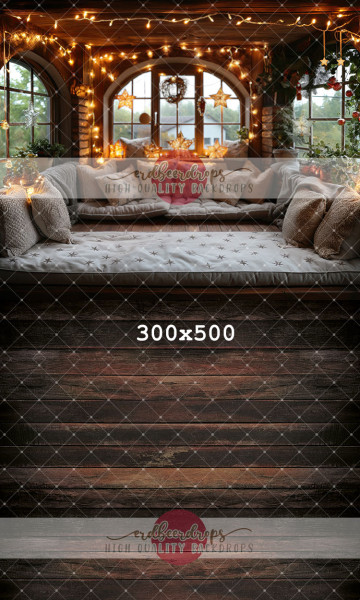 "Golden Nook" Kombi Backdrop Winter / Weihnachten ed-f-2503