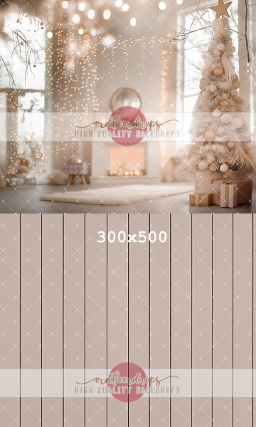 "Whispering Lights" Kombi Backdrop Winter / Weihnachten ed-f-2521